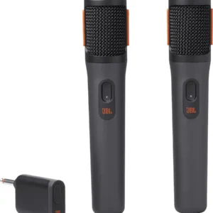 JBL - PartyBox Digital Wireless Microphones - Black