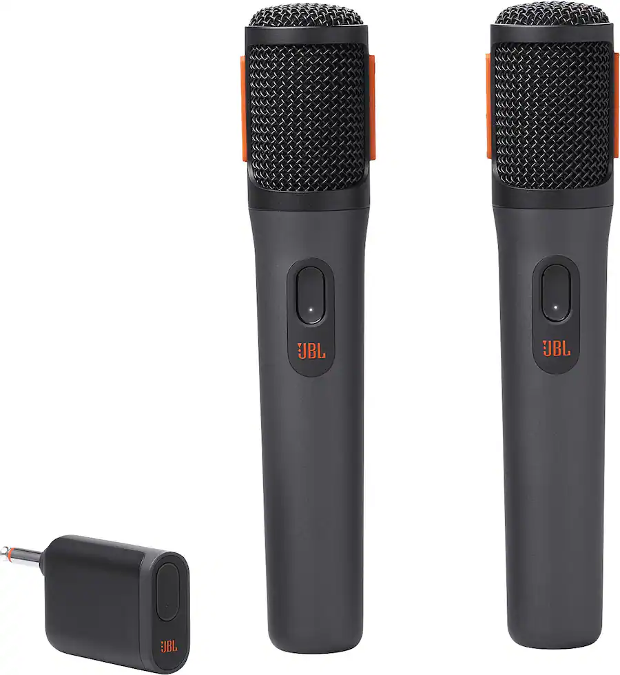 JBL - PartyBox Digital Wireless Microphones - Black