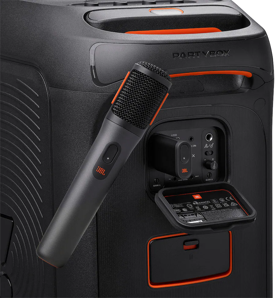 JBL - PartyBox Digital Wireless Microphones - Black - Image 10